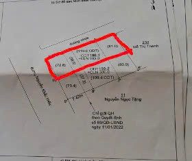 Bán đất 300m² có sẵn 110m² thổ cư ngang 10m giá 3.3 tỷ tại Phường Tam Phước
