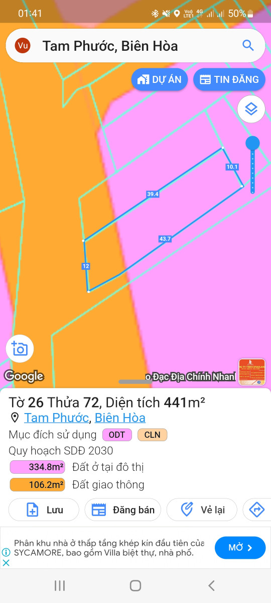 Nhà Đất Tam Phước Biên Hòa Đồng Nai