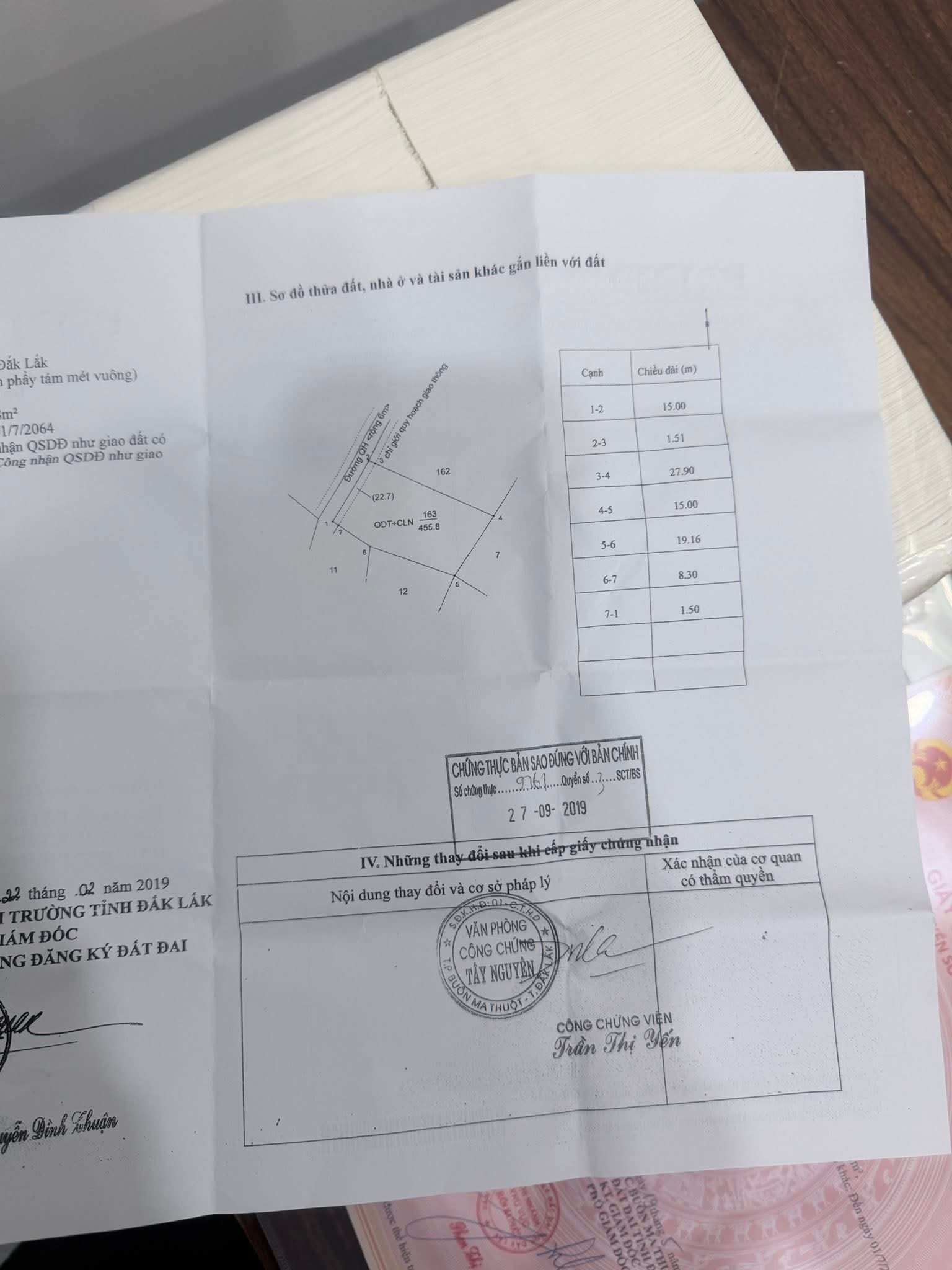 Bán đất 459m² có sẵn 75m² thổ cư ngang 15m giá 5.5 tỷ tại Phường Tân An