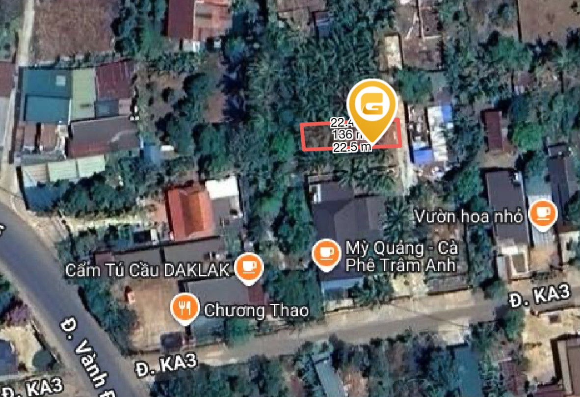 Bán đất 135.5m² ngang 6m giá 1.29 tỷ Phường Tân An