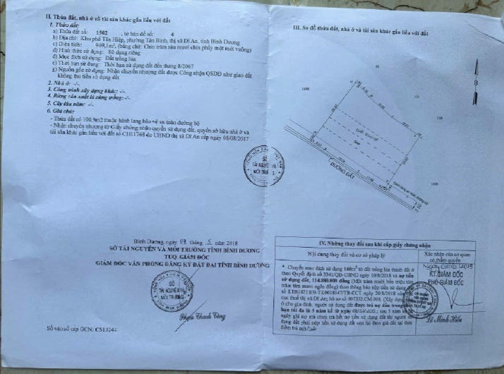 Nhà Đất Tân Bình Dĩ An Bình Dương
