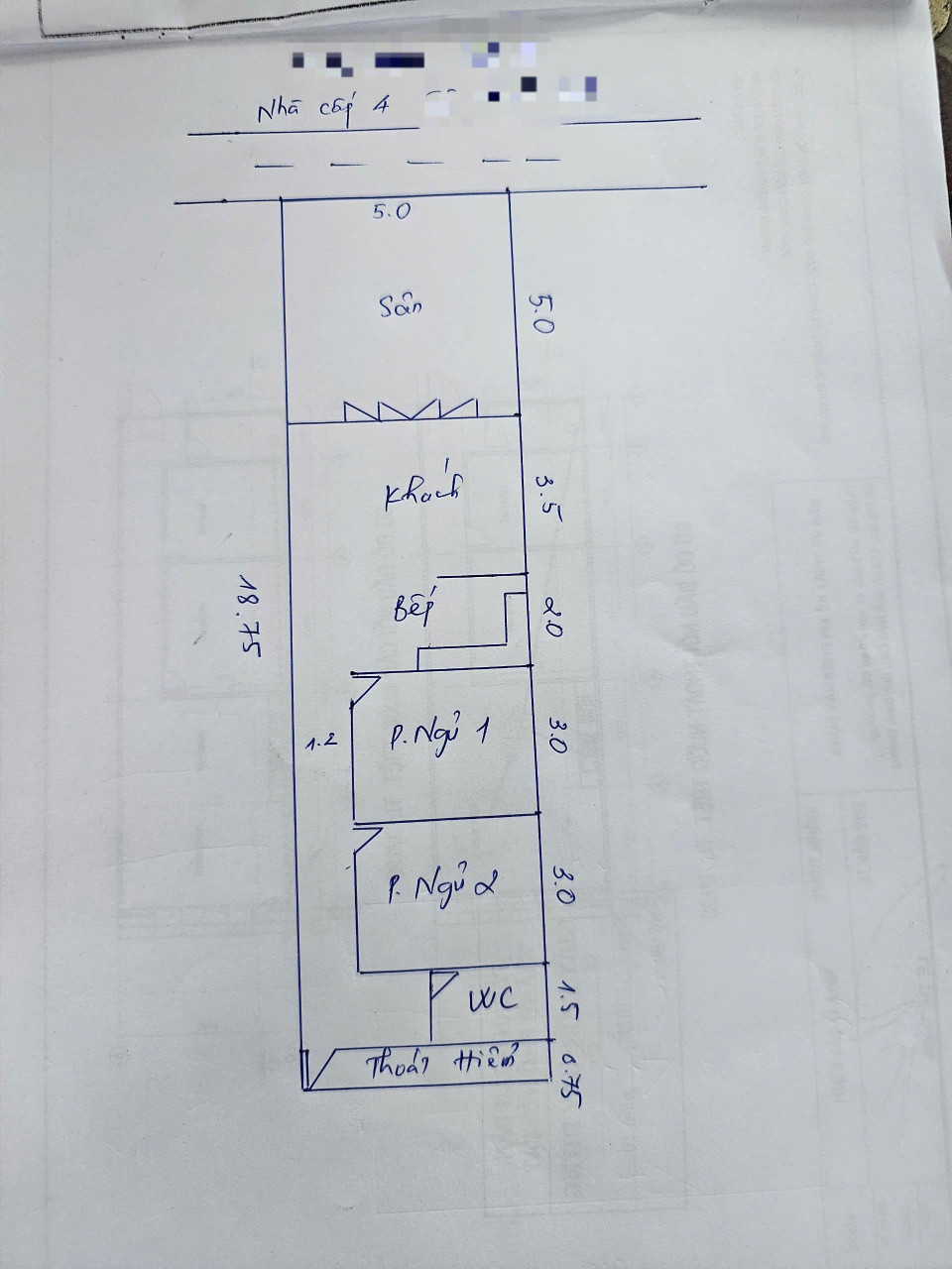 1 tỷ 550 nhà Bến Cát