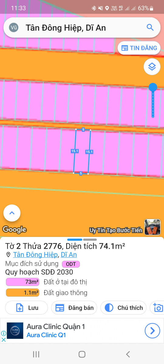 Nhà Đất Tân Đông Hiệp Dĩ An Bình Dương