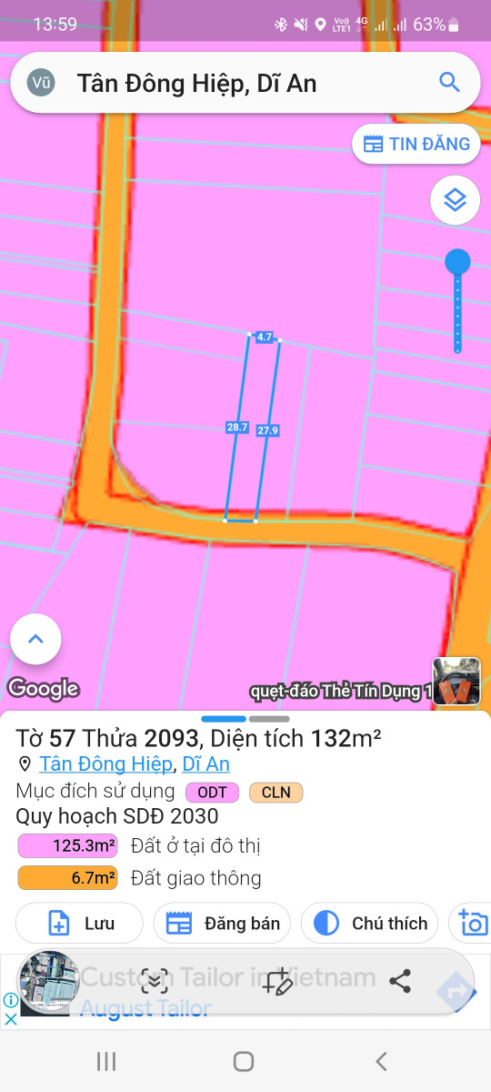 Nhà Đất Tân Đông Hiệp Dĩ An Bình Dương
