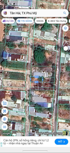 Bán đất 114m² ngang 7m giá 1.15 tỷ Phường Tân Hải