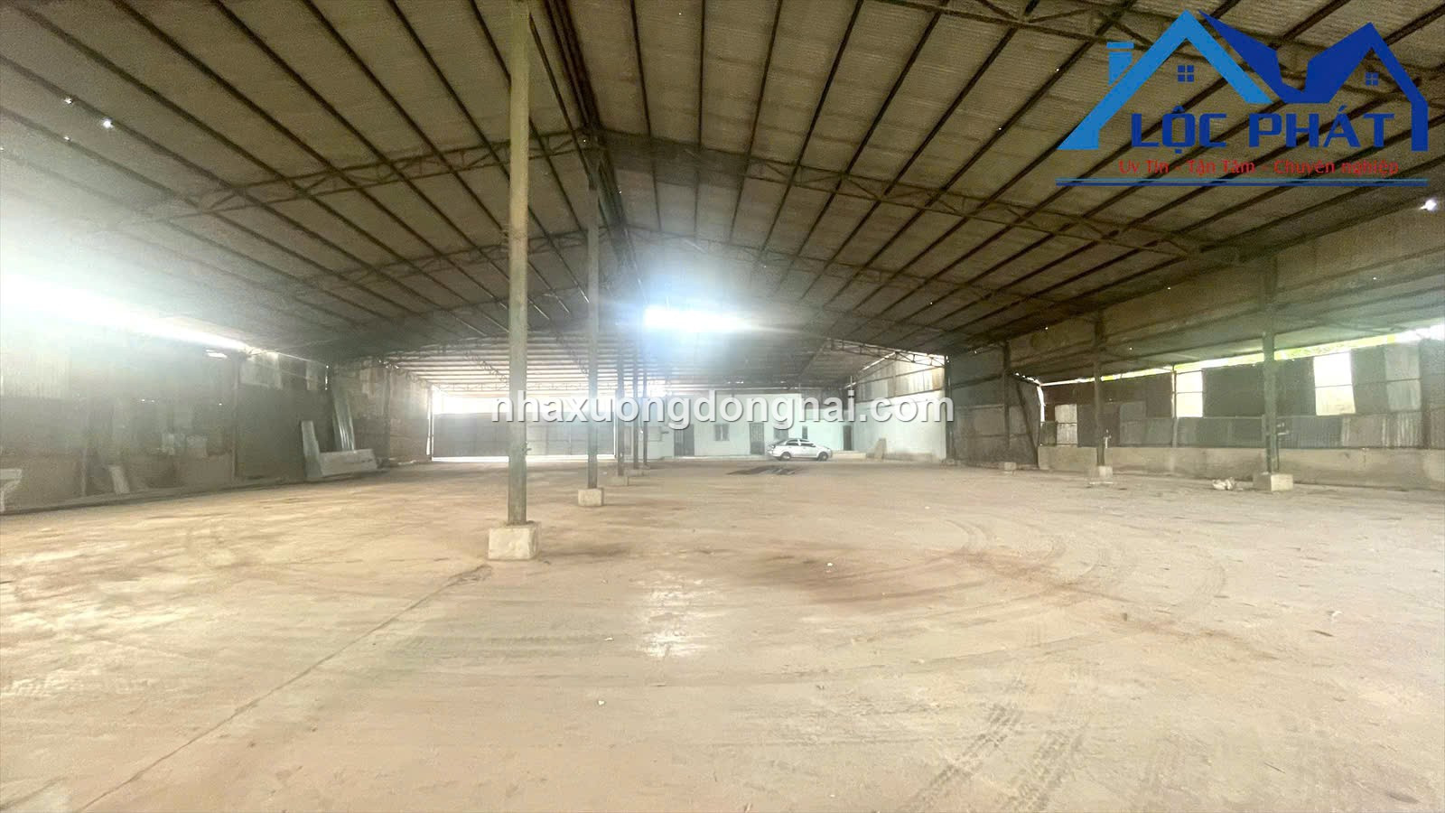 Cho thuê kho xưởng 1500m2 phường Tân Hoà, Tp Biên Hoà Đồng Nai