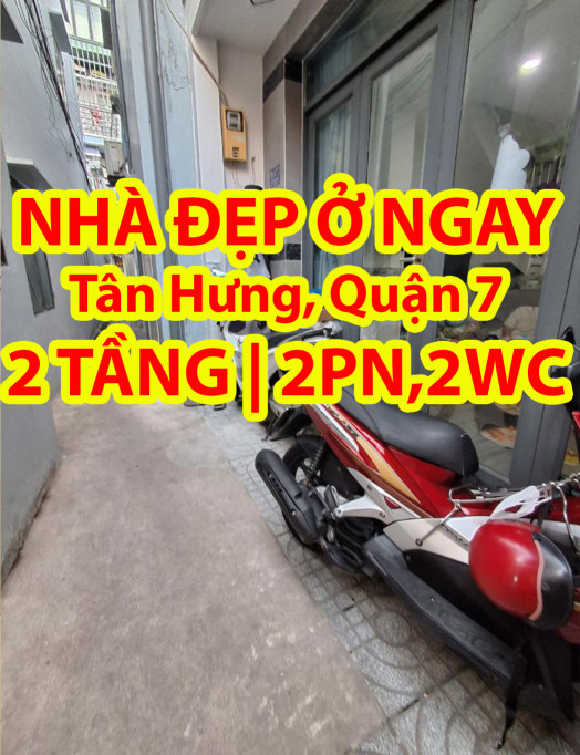 An cư lý tưởng – Nhà 2 tầng Trần Xuân Soạn, Q7, gần trường, chợ, BV