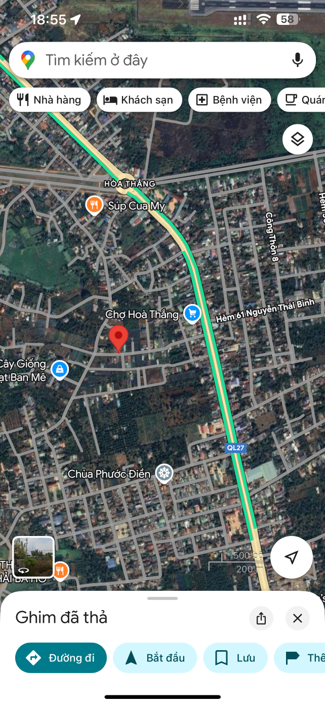 Bán đất 114.7m² ngang 5m giá 1.5 tỷ Phường Tân Lập