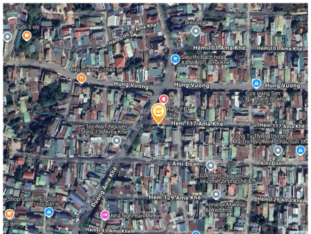 Bán đất 64.2m² 5.8 tỷ tại Phường Tân Lập Thành phố Buôn Ma Thuột