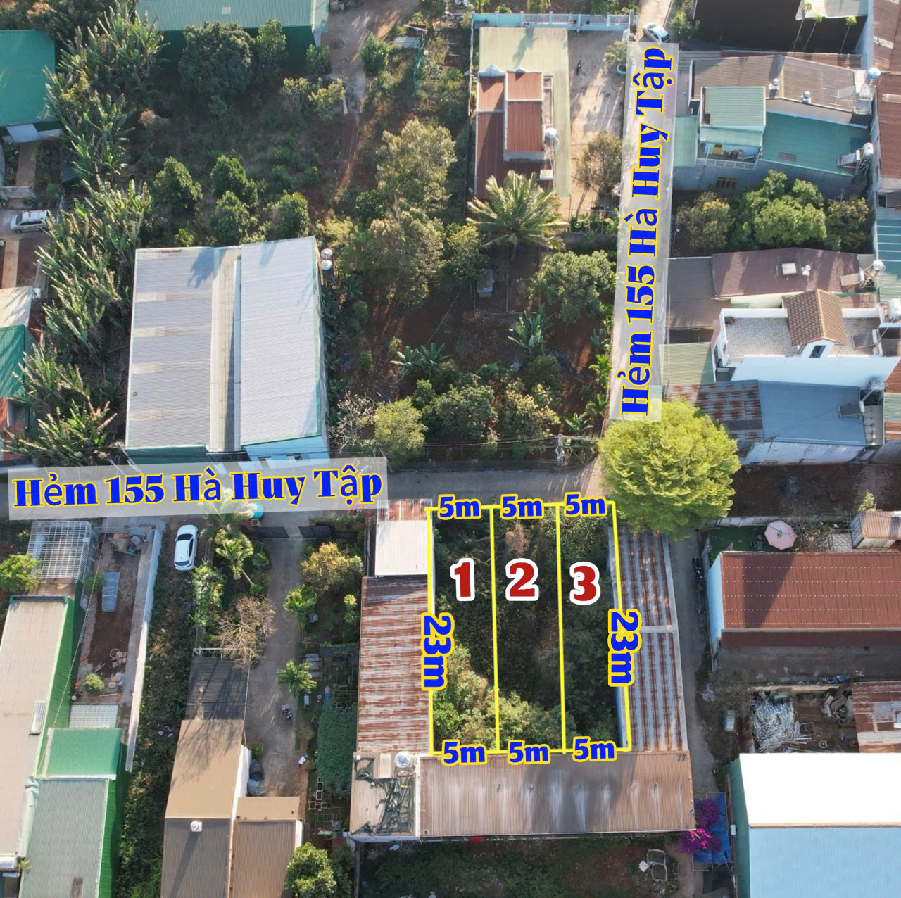 🏡 BÁN ĐẤT GIÁ RẺ – CƠ HỘI ĐẦU TƯ SINH LỜI CAO!
📍 Vị trí: Hẻm 155 Hà Huy Tập, TP. Buôn Ma Thuột