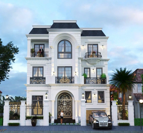 Bán Biệt Thự 4 Tầng, giá 120 tỷ Phường Tân Phú, Quận 7.