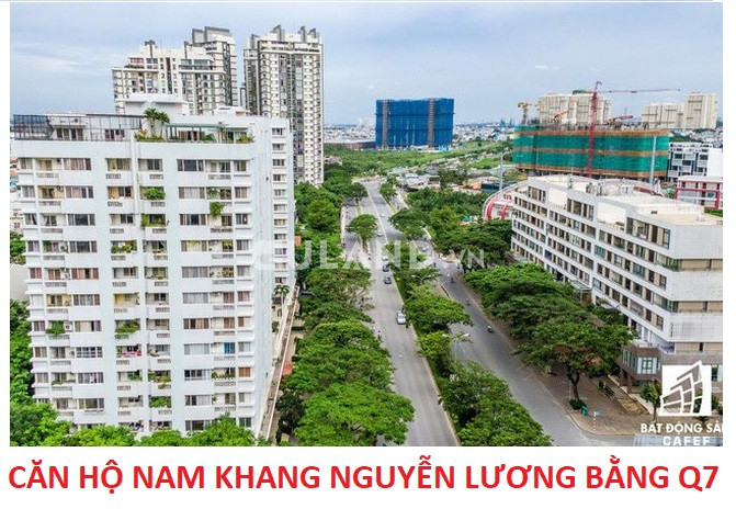 Bán chung cư Nam Khang q7 3 phòng ngủ có sân vườn nội thất dính tường vào ở ngay