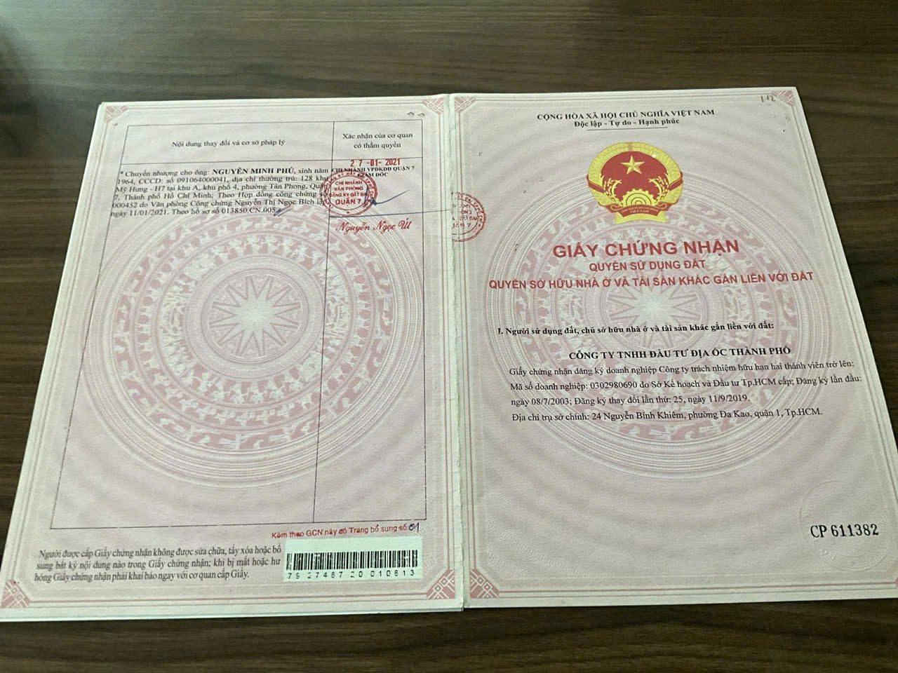 Cần Bán Nhà Mặt Tiền 7 Đường Số 6, Phường Tân Phú, Quận 7 -Chỉ 86 tỷ