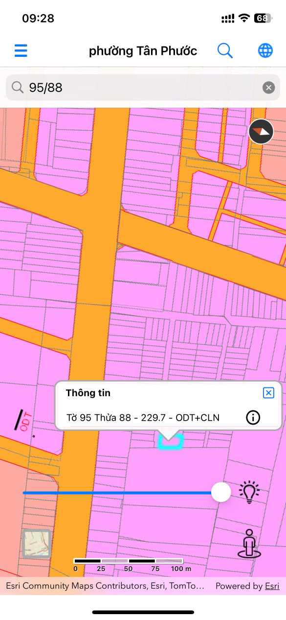 Bán đất 229m² ngang 10m giá 2.4 tỷ Phường Tân Phước
