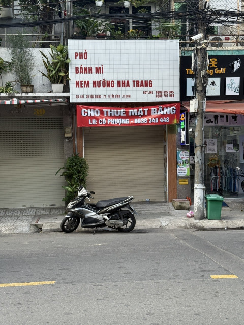 Cho thuê mặt bằng mặt tiền đường Hậu Giang (DT > 50m2), gần kho hàng sân bay Tân Sơn Nhất