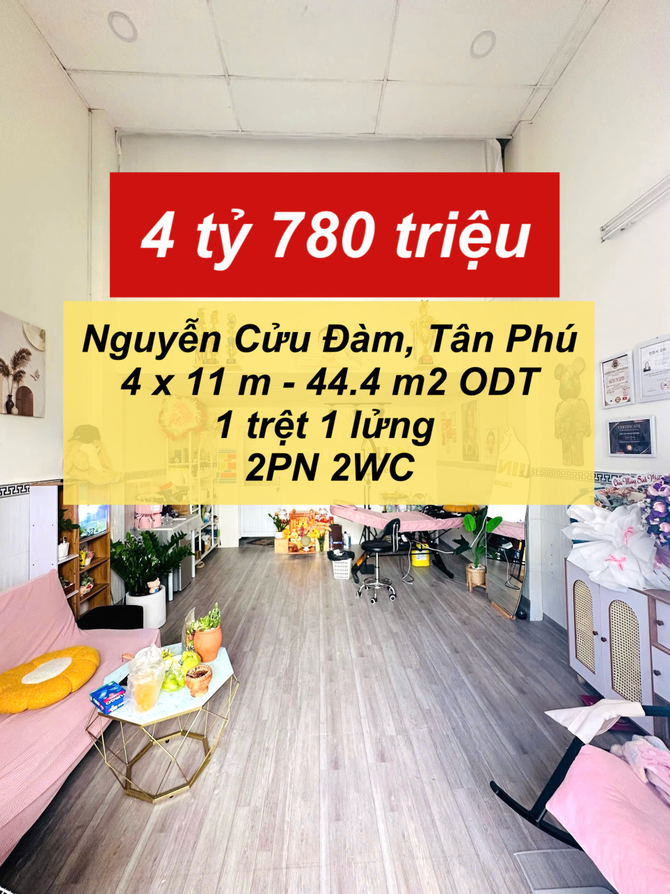 Căn góc Nguyễn Cửu Đàm chỉ 4.78 tỷ !