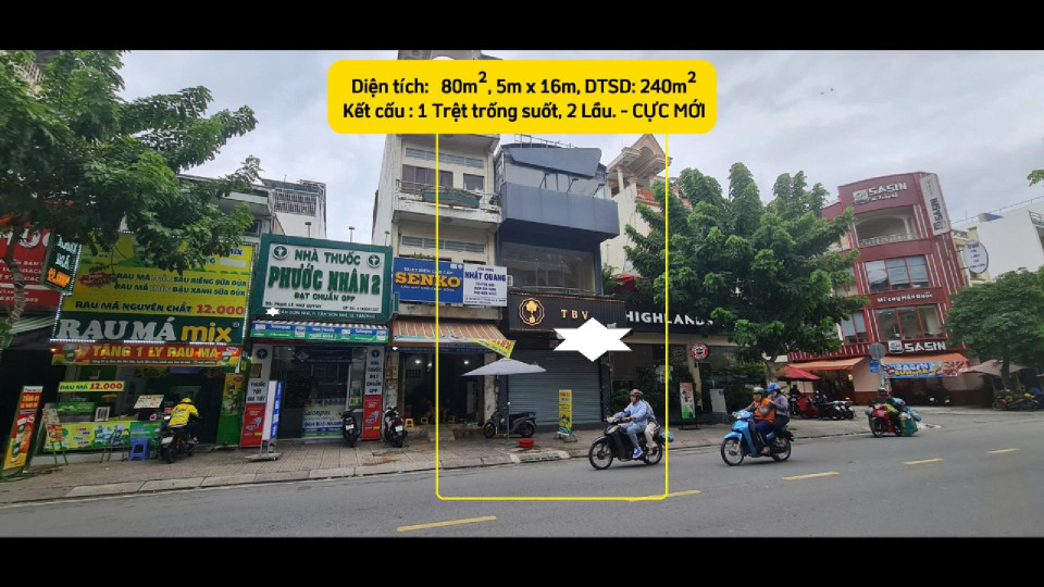 Cho thuê nhà mặt tiền Tân Sơn Nhì 80m², 2 Lầu - 22Triệu-CỰC SẦM UẤT