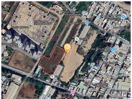 Bán đất 4.224m² giá 71.81 tỷ tại Phường Tân Tạo A Quận Bình Tân