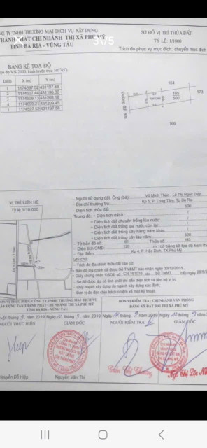 Bán đất 500.2m² ngang 10m giá 2.3 tỷ Phường Tân Thành