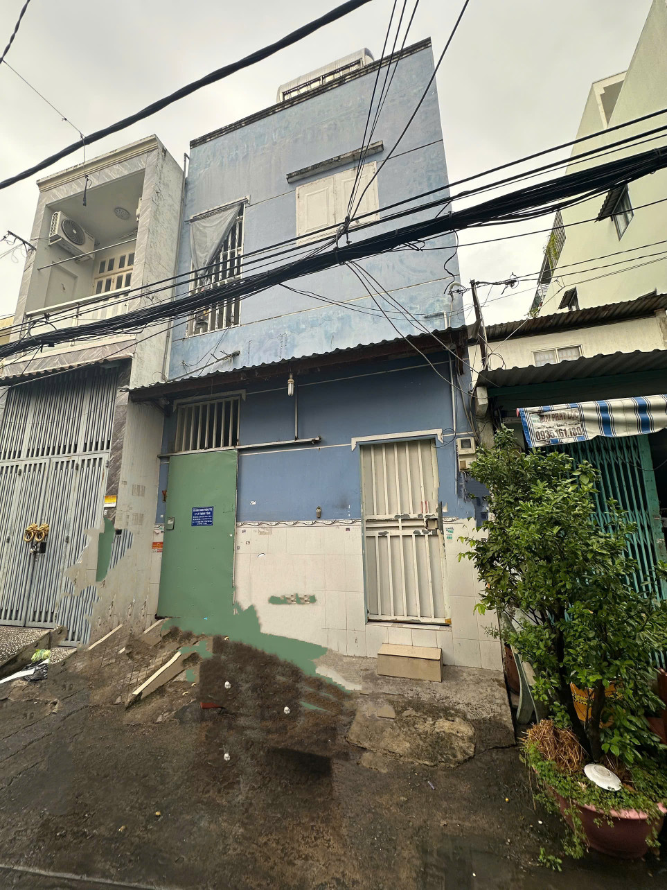 Nhà mặt tiền Lý Thánh Tông, sổ nở hậu, dt 78m2 , tiện làm CHDV