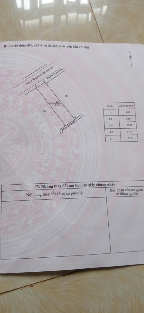 Bán đất 119.9m² ngang 5m giá 2.8 tỷ tại Phường Tân Tiến Thành phố Buôn Ma Thuột