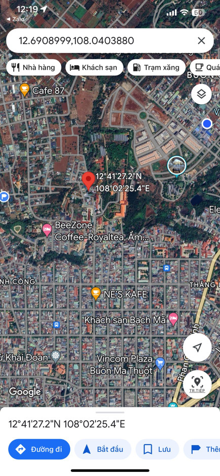 Bán đất 68m² 799 triệu tại Phường Thành Công Thành phố Buôn Ma Thuột