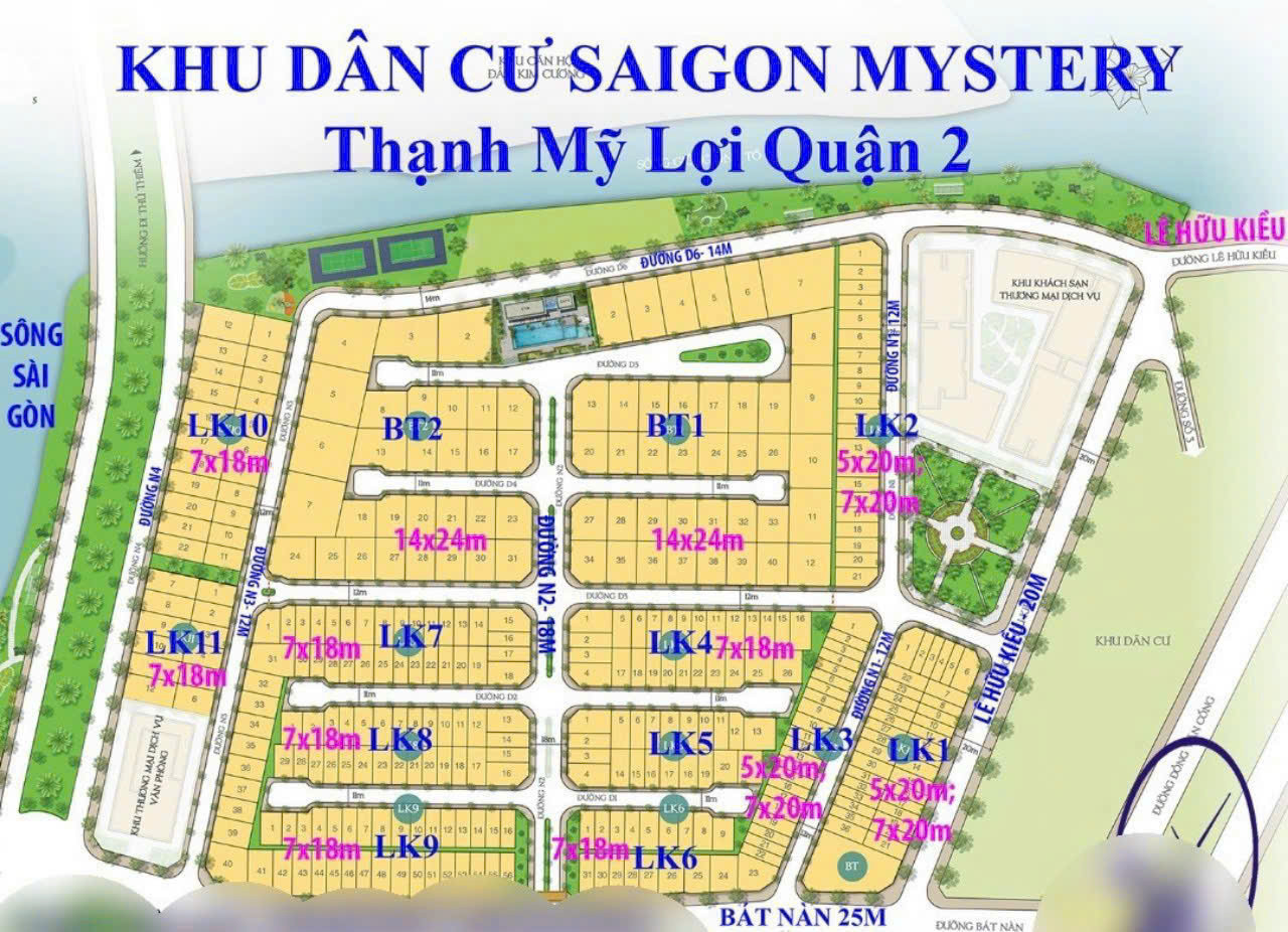 BDS HVL Bán tòa nhà mặt tiền Nguyễn Thanh Sơn (rộng 20m), P. Thạnh Mỹ Lợi, Quận 2