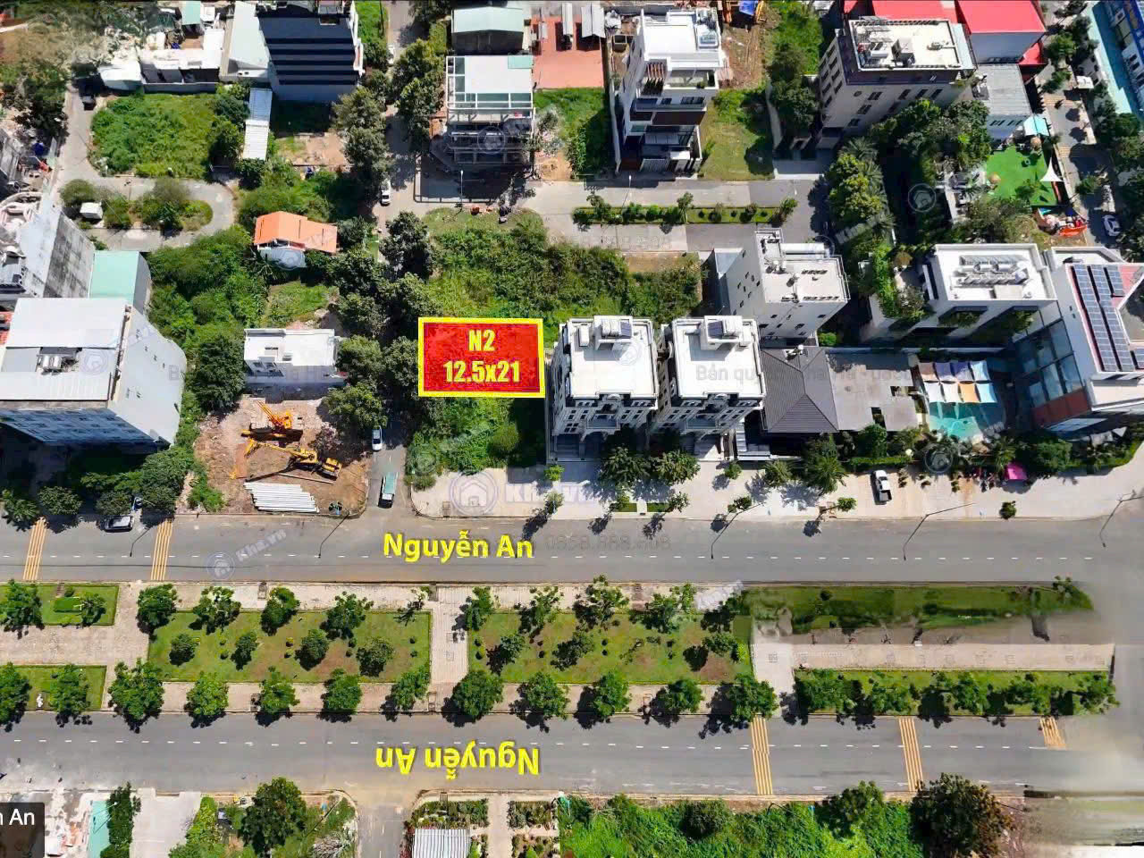 BDS HVL Bán nền đất Villa KDC Huy Hoàng, P. Thạnh Mỹ Lợi, TP. Thủ Đức.