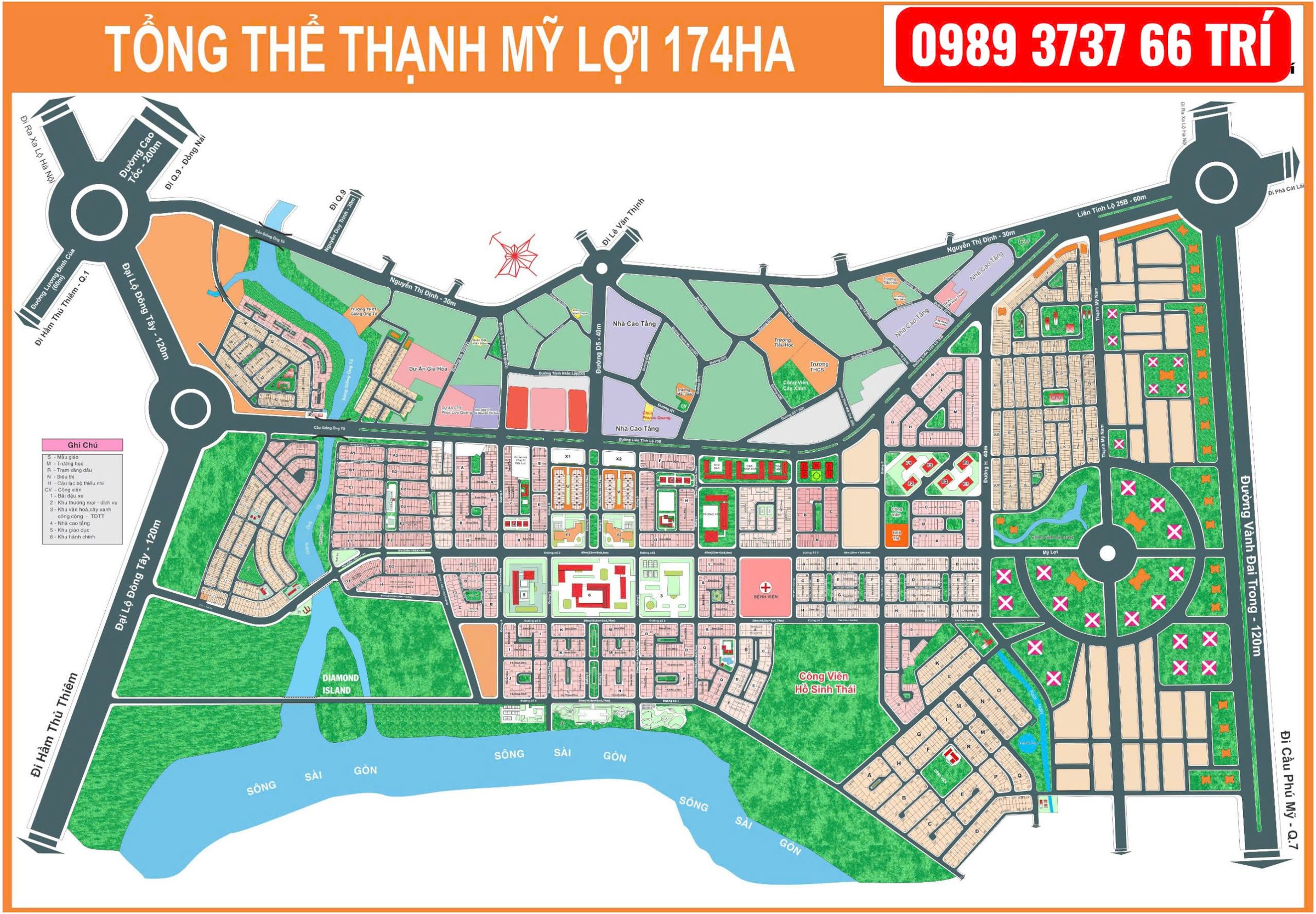 Bán nền đất lô A (8x20m), giá 243tr/m2 - mặt tiền đường 56 dự án Huy Hoàng, khu xây dựng cao tầng , đầy đủ tiện ích