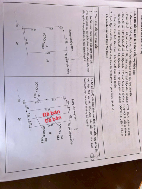 Bán đất 140m² giá 1.53 tỷ Phường Thành Nhất