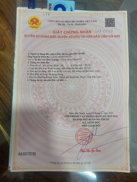 Lô đất vàng chỉ còn 1 lô duy nhất