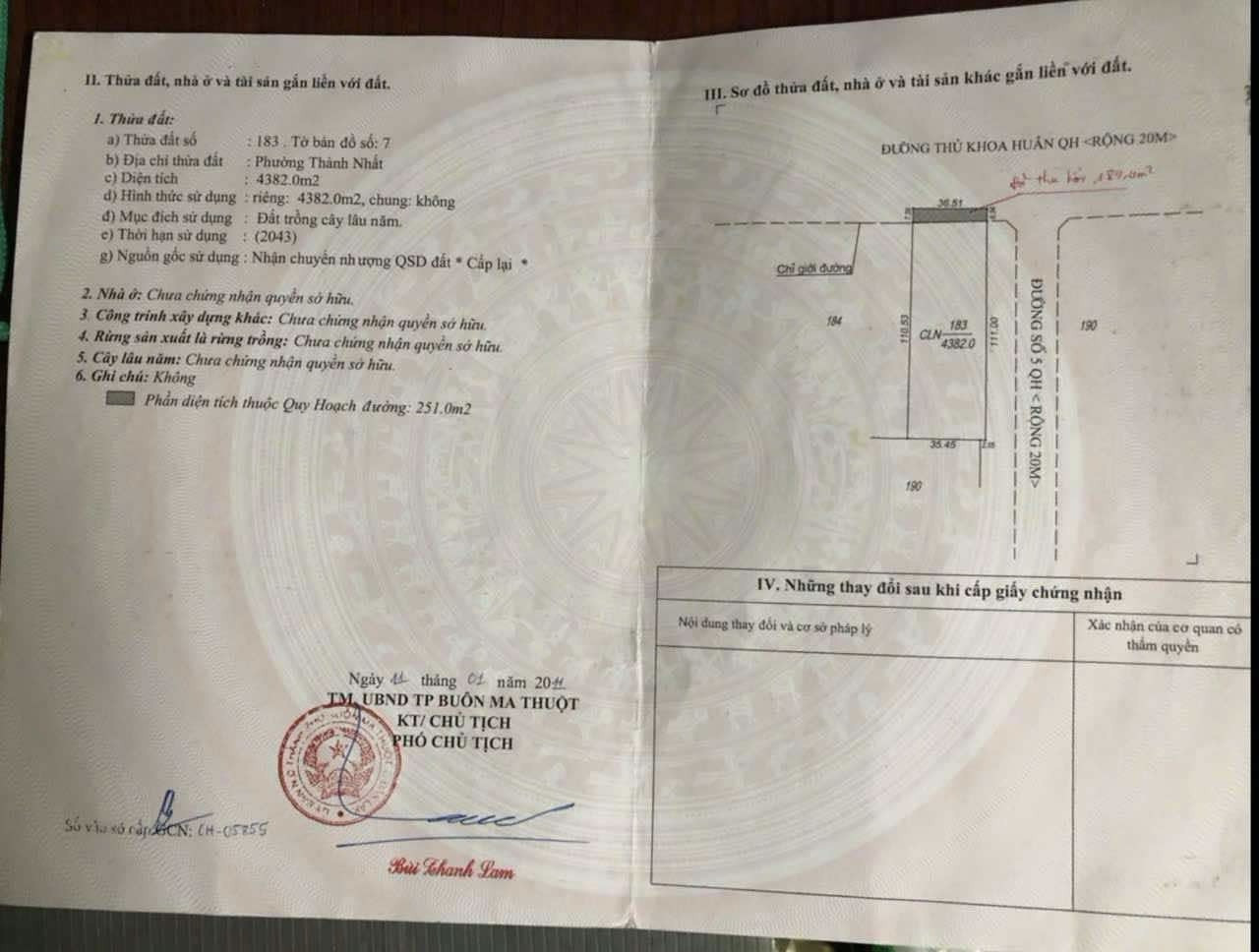 4 XÀO ĐẤT MẶT TIỀN THỦ KHOA HUÂN