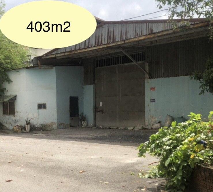 Kho xưởng đường xe container 403m2 ngã tư Ga Quận 12