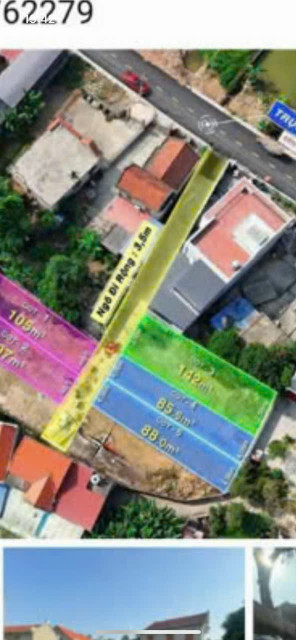 Bán đất 105.3m² ngang 5m giá 1.58 tỷ Phường Thiên Hương( Kiền Bái). liên hệ 0362558882