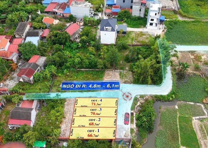 06.2026.Bán Đất 71m² thổ cư 71m² . đường rộng 4,8m giá 2.48 tỷ tại Phường Thủy Nguyên Hương Hải Phòng( Hoa Động) . liên hệ 0362558882