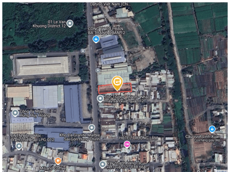 Bán đất 1117.4m² 150 triệu tại Phường Thới An Quận 12