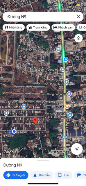 Bán đất 150m² 1.5 tỷ tại Phường Thới Hòa Thị xã Bến Cát Kế Bên Trường Đại Học Việt Đức