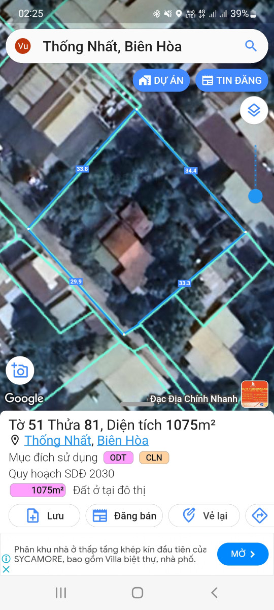 Nhà Đất Thống Nhất Biên Hòa Đồng Nai