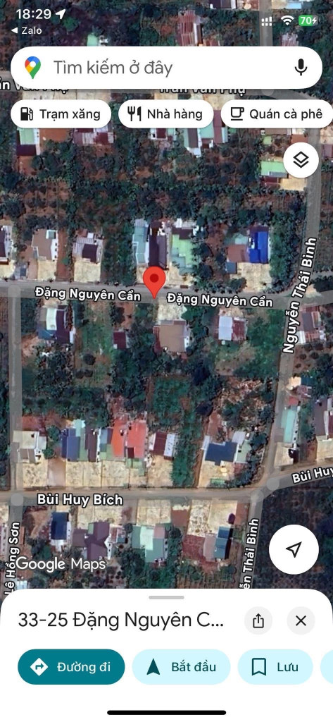 Bán đất 278.5m² tại Phường Thống Nhất Thị xã Thị Xã Buôn Hồ