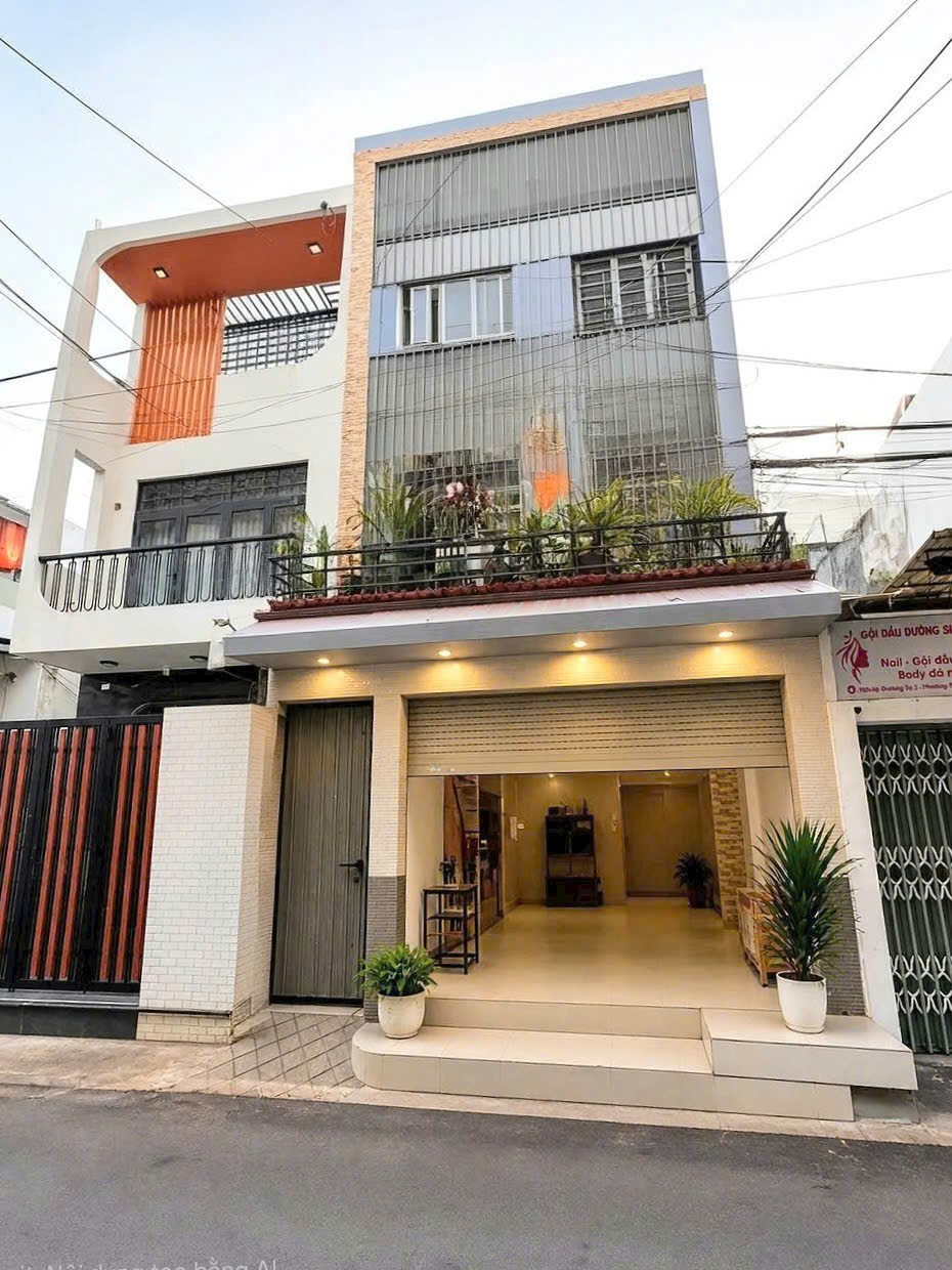 NHÀ ĐẸP HXH 7M NG.VĂN KHỐI P. THÔNG TÂY HỘI – 5m x 20m CN 90.5M² 2 LẦU GIÁ 10,X TỶ