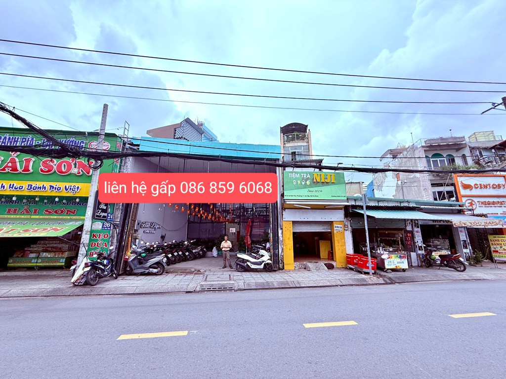 Bán nhà 1Trệt lủng Mặt tiền Lê Văn Thọ Gò Vấp