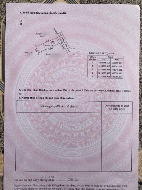 Bán đất 102.6m² ngang 5m giá 2.3 tỷ Phường Thủ Dầu Một 0815422197