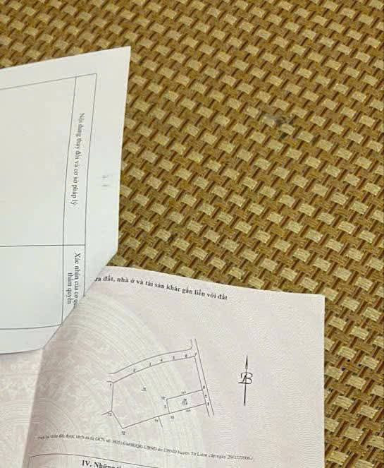 Bán đất Thượng Cát, Bắc Từ Liêm, 53m2, mặt tiền 4.5m giá 6.32 tỷ