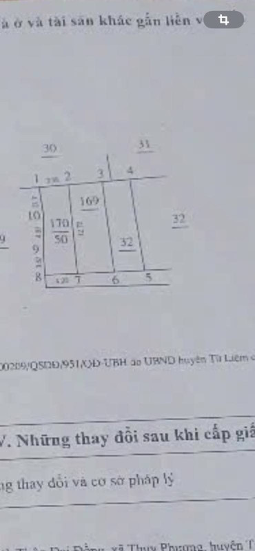 Bán đất 160m² 22.8 tỷ tại Phường Thụy Phương Quận Bắc Từ Liêm
