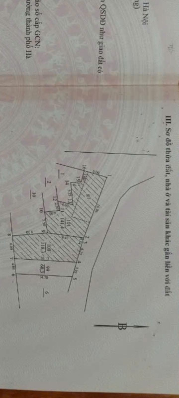 Bán đất Thụy Phương. Bắc Từ Liêm, 60.3 m2, mặt tiền 4 m, ~5.5 tỷ