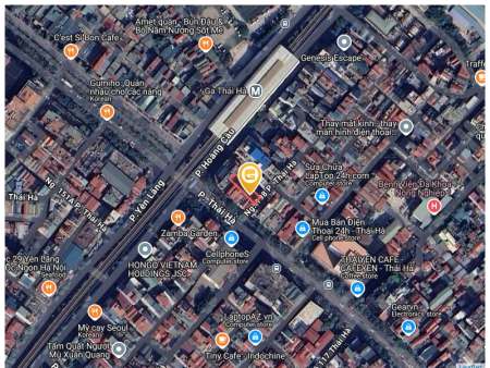 Bán nhà 250m² 78 tỷ tại Thái Hà Phường Trung Liệt Quận Đống Đa