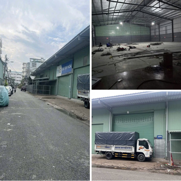 Cho thuê kho xưởng 750m2, 1200m2, 1750m2 gần ngã tư An Sương Q12