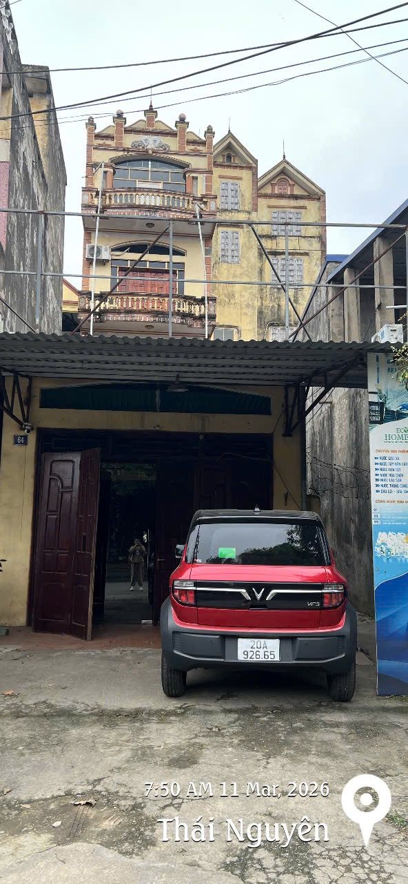 Bán nhà mặt phố QL37 Gang Thép, Thái Nguyên