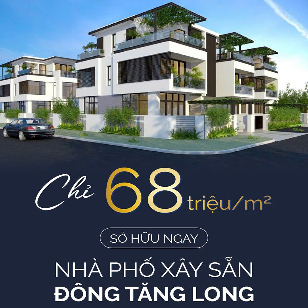 Mở bán giỏ hàng 30 căn nhà phố Đông Tăng Long, ngay Lã Xuân Oai, giá gốc CĐT