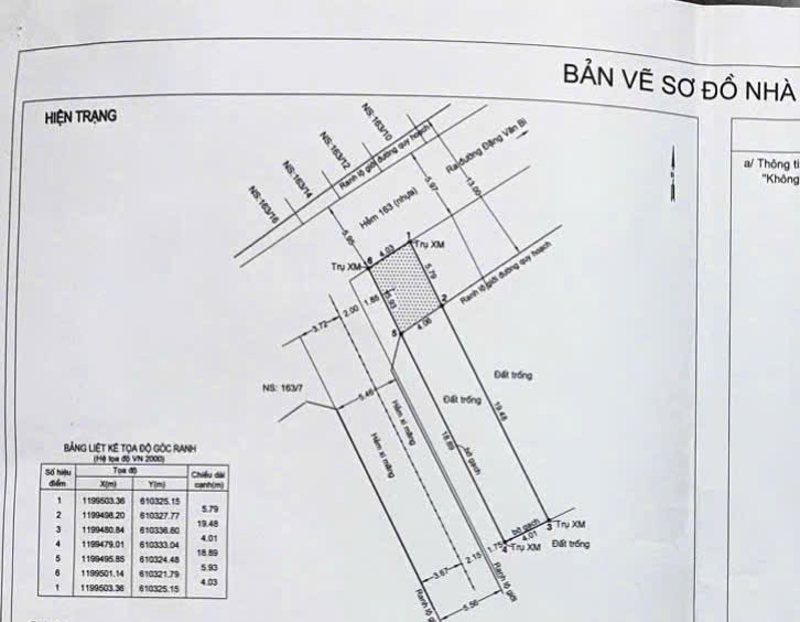 BDS HVL CG Bán 2 lô đất hẻm 163 đường Đặng Văn Bi, cách Đặng Văn Bi 40m - Trung Tâm Thủ Đức